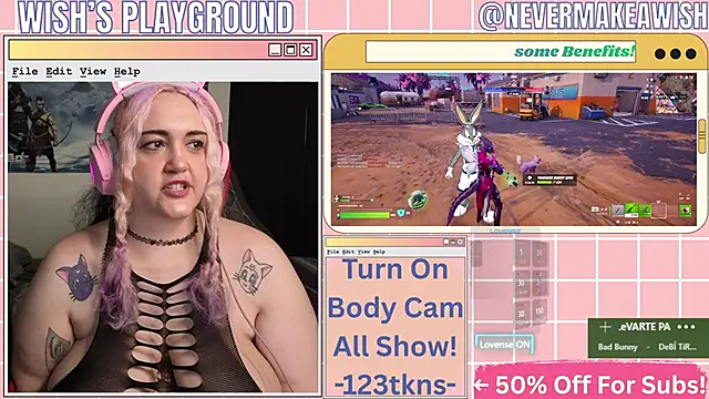 nevermakeawish online show from 04/09/26, 09:15