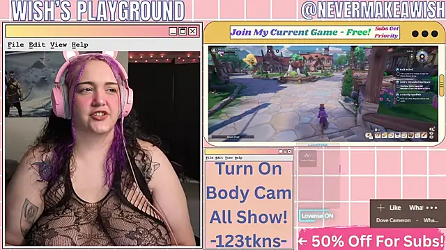 nevermakeawish online show from 04/14/26, 09:26