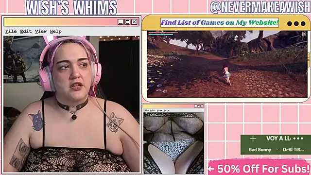 nevermakeawish online show from 05/29/26, 10:02