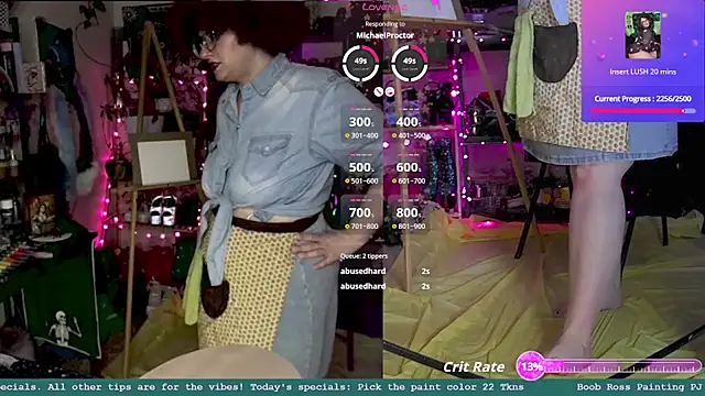 Snapshot of LadyMarzanna chatting on 10/26/25, 01:22 LadyMarzanna online show from 10/26/25, 01:22