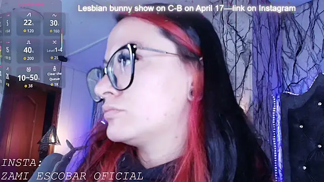 Zami Escobar of online show from 04/13/26, 06:35