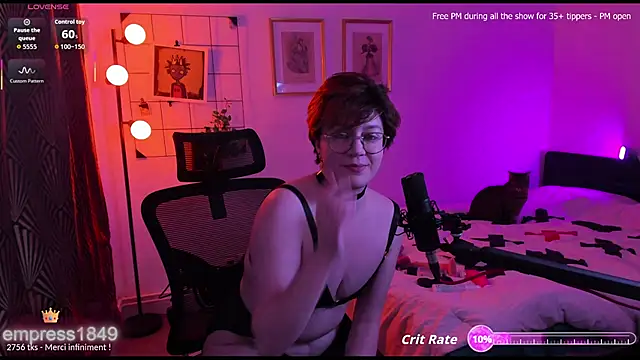 Snapshot of MossPrince chatting on 11/22/25, 06:29 MossPrince online show from 11/22/25, 06:29