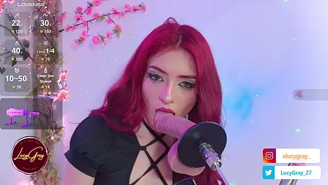 LucyGray online show from 09/14/25, 10:20