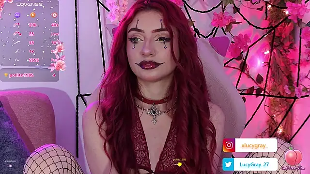 LucyGray online show from 10/10/25, 03:16