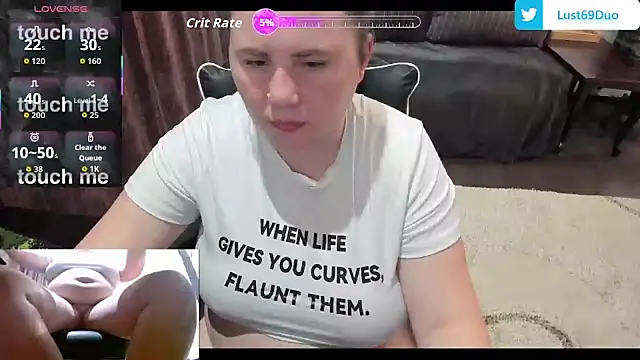 Snapshot of Lust69Duo chatting on 11/04/25, 07:46 Lust69Duo online show from 11/04/25, 07:46