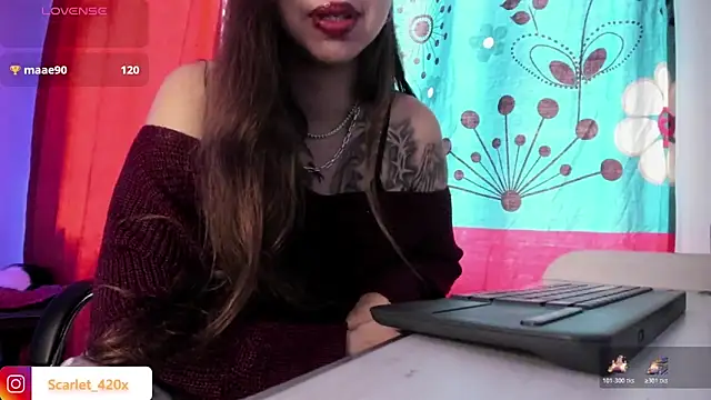 Scarlett  Cooper   online show from 03/08/26, 02:10