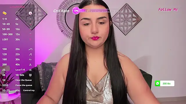 Gabriella evans  online show from 10/15/25, 11:32