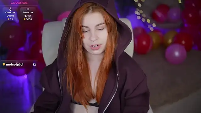 GingerPinky online show from 02/05/26, 08:35