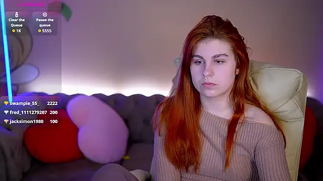 GingerPinky online show from 02/12/26, 05:02