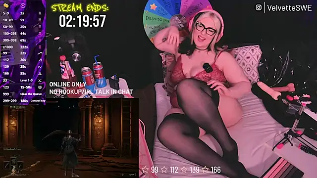 VelvetteSWE online show from 07/03/26, 05:52