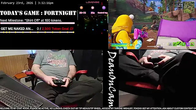 DeanonCam online show from 02/23/26, 09:12