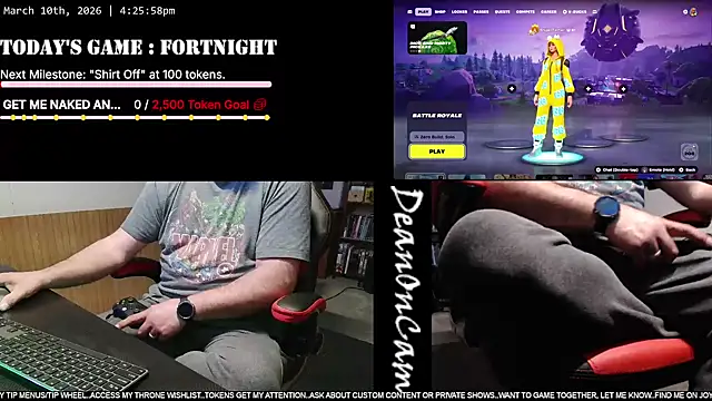 DeanonCam online show from 03/10/26, 08:36