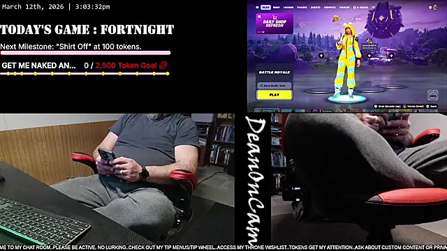 DeanonCam online show from 03/12/26, 08:04