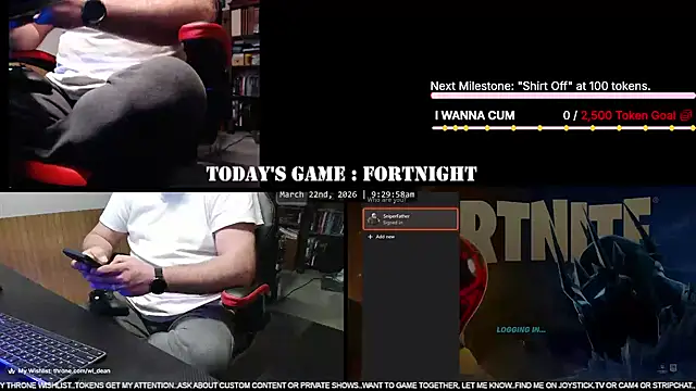 DeanonCam online show from 03/22/26, 02:31