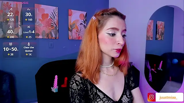 Justmia69 online show from 07/17/26, 12:50