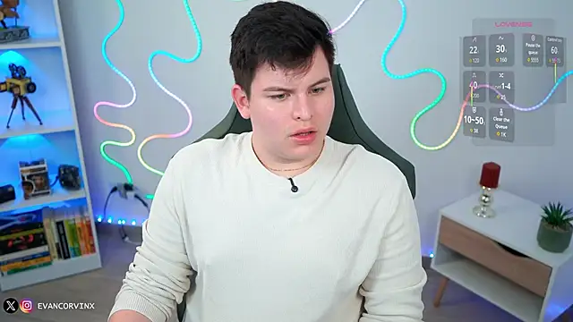 EvanCorvinx online show from 03/02/26, 09:54