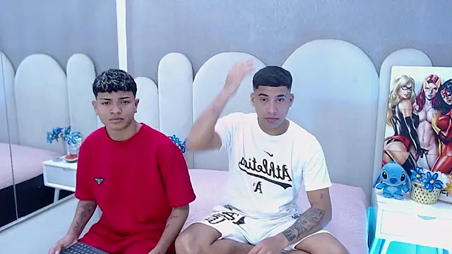 Snapshot of party_duo_boys chatting on 02/28/26, 03:40 party duo boys online show from 02/28/26, 03:40