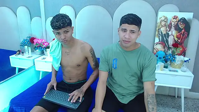 party duo boys online show from 03/23/26, 12:14