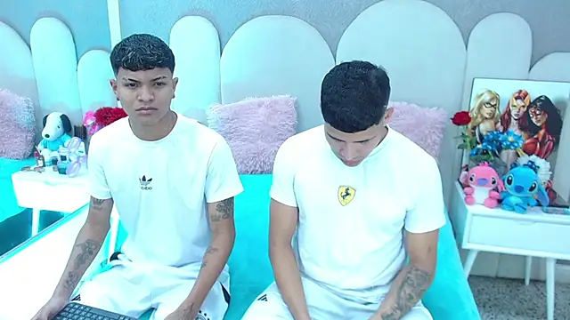 party duo boys online show from 03/25/26, 02:17