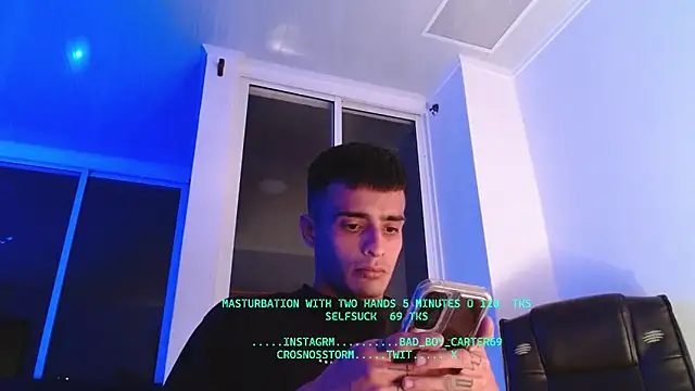 Bad Boy Carter69 online show from 04/18/26, 07:56