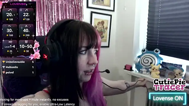 CutieTracer online show from 05/23/26, 06:34
