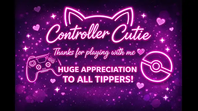 Controllercutie online show from 04/14/26, 02:45