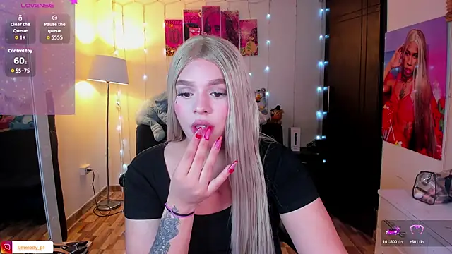 Melody p online show from 05/17/26, 07:43