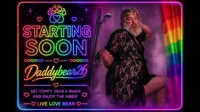 Snapshot of Daddybear26 chatting on 07/04/26, 01:17 Daddybear26 online show from 07/04/26, 01:17