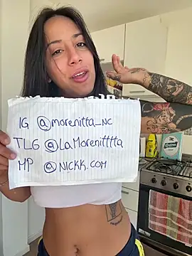 Snapshot of morenitttta chatting on 05/26/26, 03:41 morenitttta online show from 05/26/26, 03:41