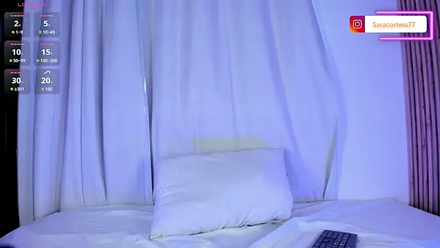 Snapshot of Saracortess chatting on 07/15/26, 10:04 Saracortess online show from 07/15/26, 10:04
