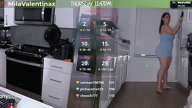 MilaValentina online show from 03/14/25, 03:48