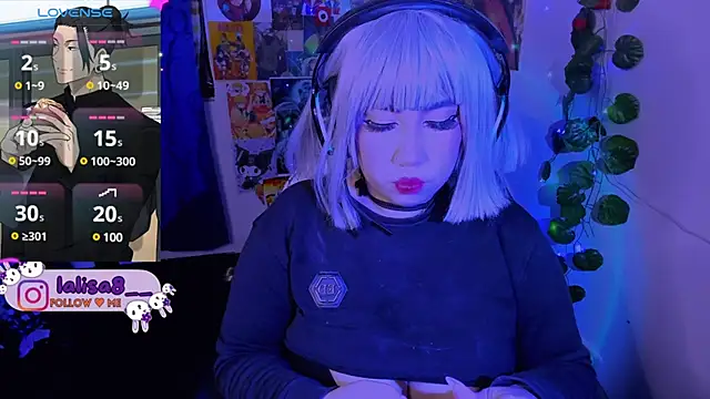 lalisa8 online show from 12/14/24, 07:40