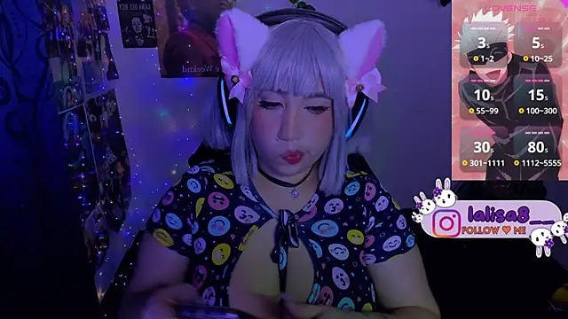 lalisa8 online show from 01/11/25, 07:49