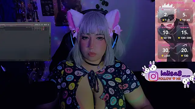 lalisa8 online show from 01/11/25, 10:51