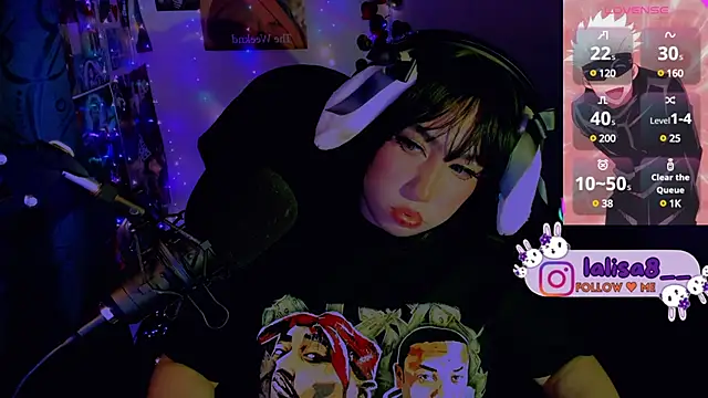 lalisa8 online show from 01/19/25, 04:22