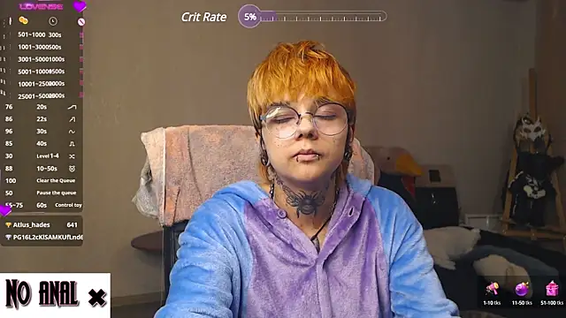 Snapshot of Dark__Elf chatting on 01/13/25, 05:23 Dark Elf online show from 01/13/25, 05:23