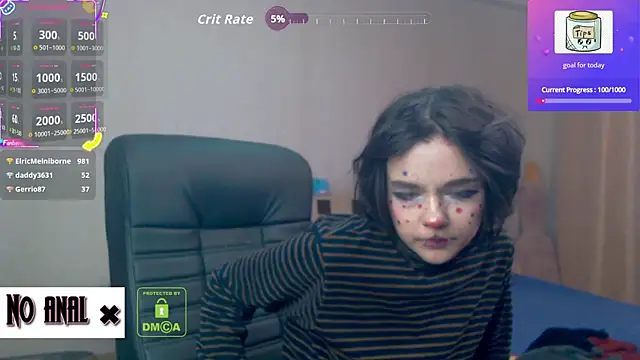 Snapshot of Dark__Elf chatting on 10/25/25, 10:04 Dark Elf online show from 10/25/25, 10:04