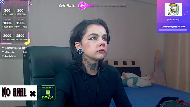 Snapshot of Dark__Elf chatting on 10/28/25, 10:12 Dark Elf online show from 10/28/25, 10:12