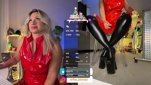 Snapshot of Erika_Kirman chatting on 12/28/24, 03:59 Erika Kirman online show from 12/28/24, 03:59
