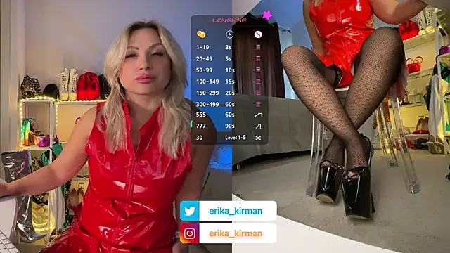 Snapshot of Erika_Kirman chatting on 01/03/25, 11:25 Erika Kirman online show from 01/03/25, 11:25