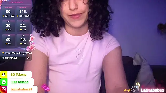 Snapshot of Latinababex chatting on 06/01/26, 07:48 Latinababex online show from 06/01/26, 07:48