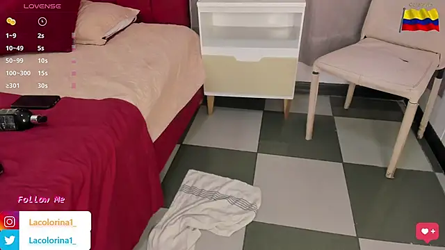 Snapshot of LaColorina_ chatting on 02/17/25, 08:09 LaColorina online show from 02/17/25, 08:09