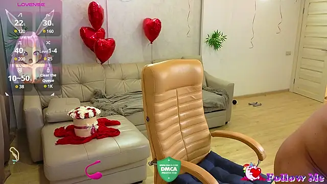 Rabbits couplee online show from 02/13/25, 06:27