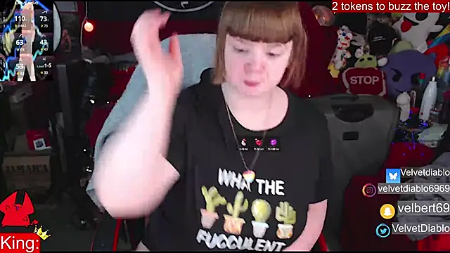 VelvetDiablo online show from 01/07/25, 12:13