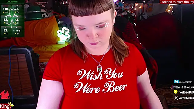 VelvetDiablo online show from 03/11/25, 12:00