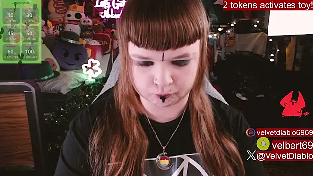 VelvetDiablo online show from 02/25/26, 12:20