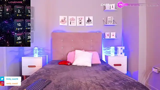 EmilyCoast-1 online show from 11/14/25, 07:23