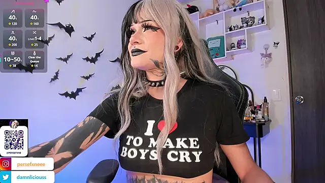 damnliciousss online show from 12/02/25, 12:05