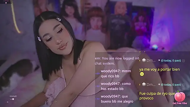 Snapshot of MiaMammie chatting on 02/13/25, 05:26 MiaMammie online show from 02/13/25, 05:26