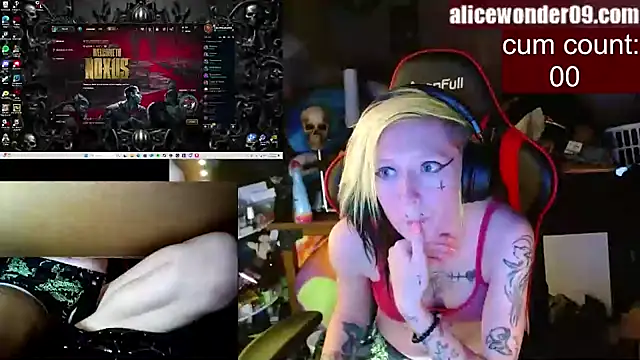 alicewonder09 online show from 01/13/25, 08:58